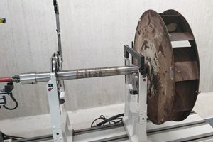 Maintenance prédictible conditionnelle équilibrage sur banc réalisé par PM-VIBRATION