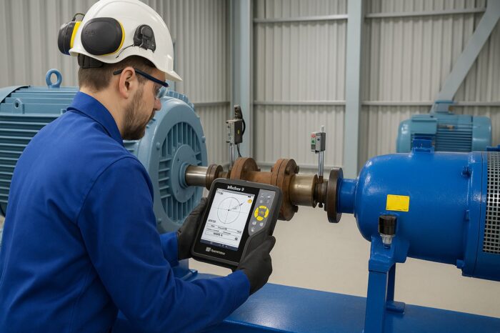 Maintenance prédictive conditionnelle, alignement laser lignage par PM-VIBRATION